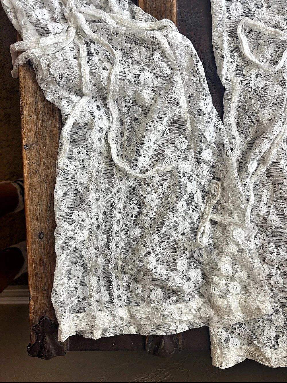 House of Sunny Law of Attraction Lace-up Flare Pants - Picture 7 of 10